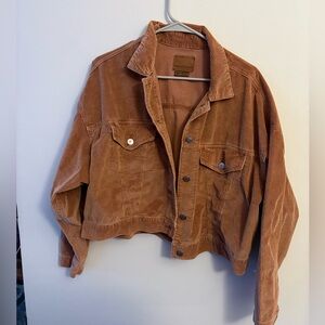 American Eagle Outfitters Tan Corduroy Jacket